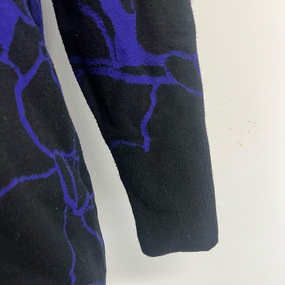 Chico's Black and purple Cardigan - Picture 2 of 6